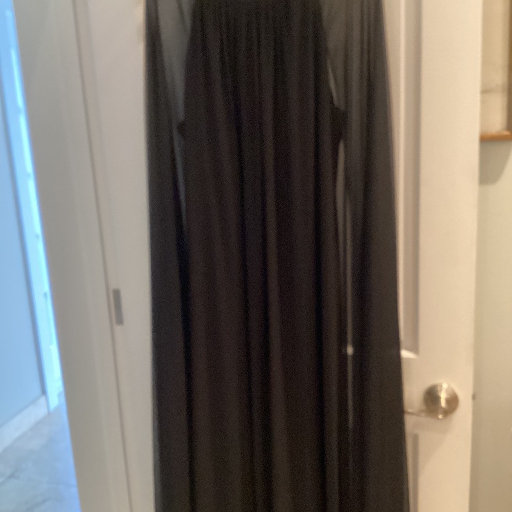 Women’s black ball gown Size 18W